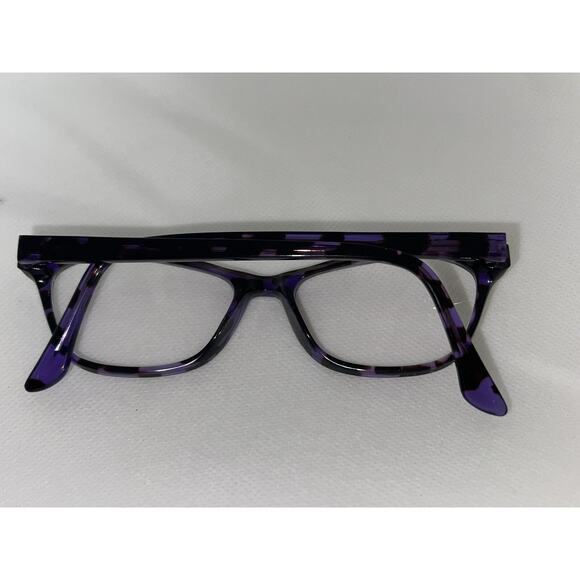 Menizzi Eyeglasses Frame MA3088 COL01 49-16-135-32.2 Purple & Black - Picture 6 of 7